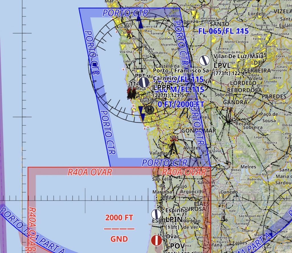 Portugal Airmate Vfr Digital Map Airmate Shop